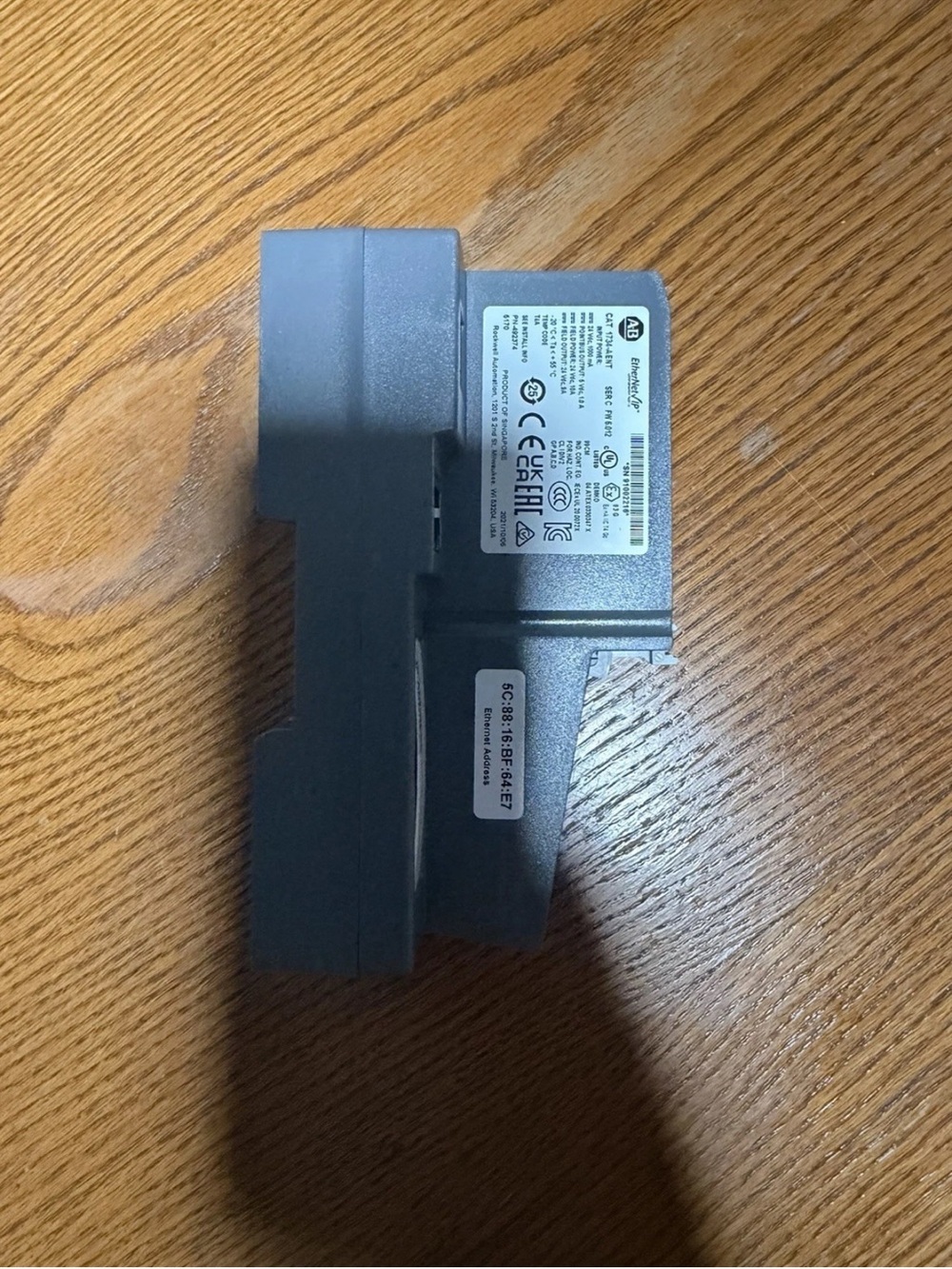 Point I/O Ethernet Communication Module - Gray - Picture 3 of 5